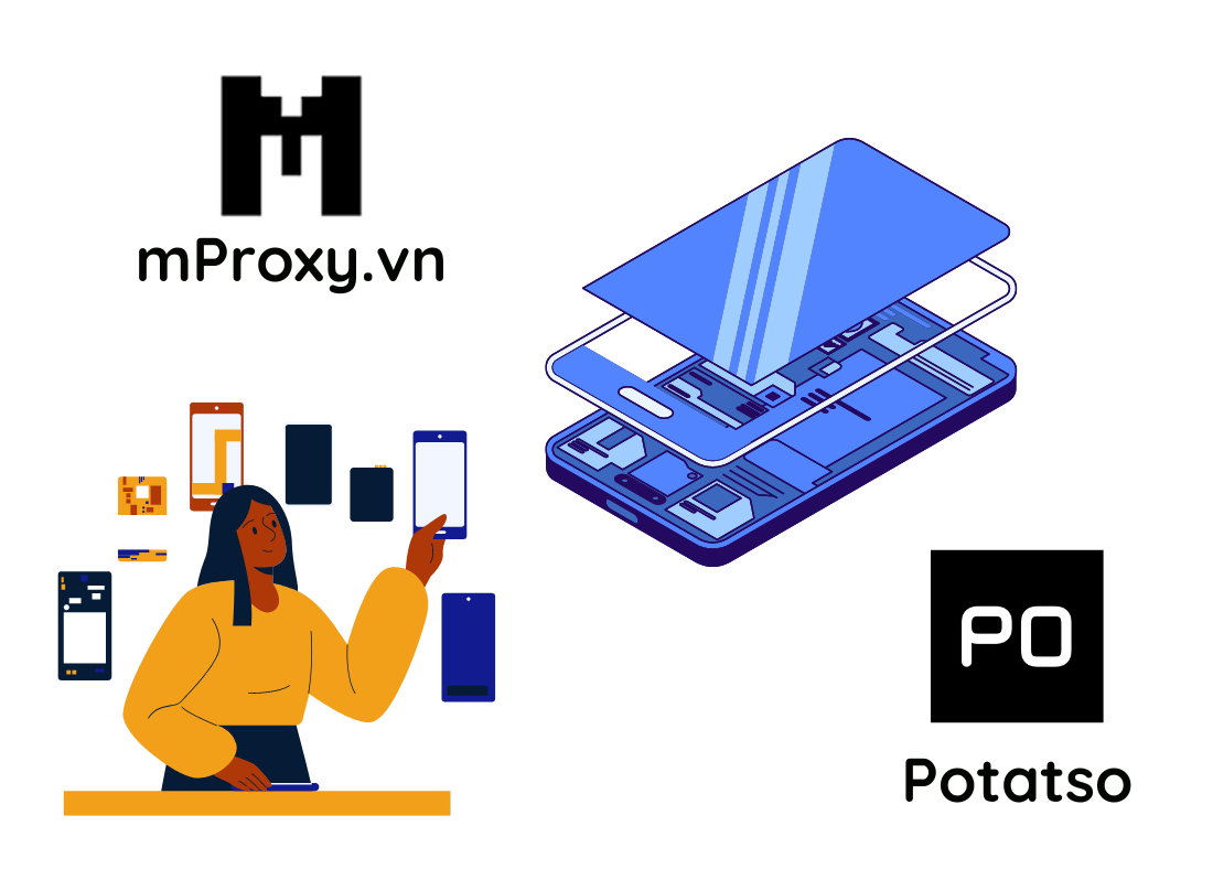 Setting up proxy on IOS phones with Potatso app